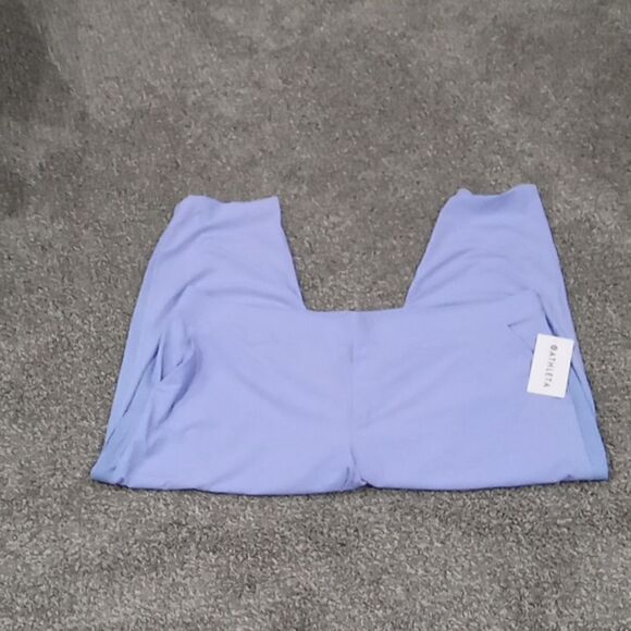 Athleta Brooklyn Ankle Pant in Victorian Periwinkle Purple size 26 NWT - Picture 3 of 4
